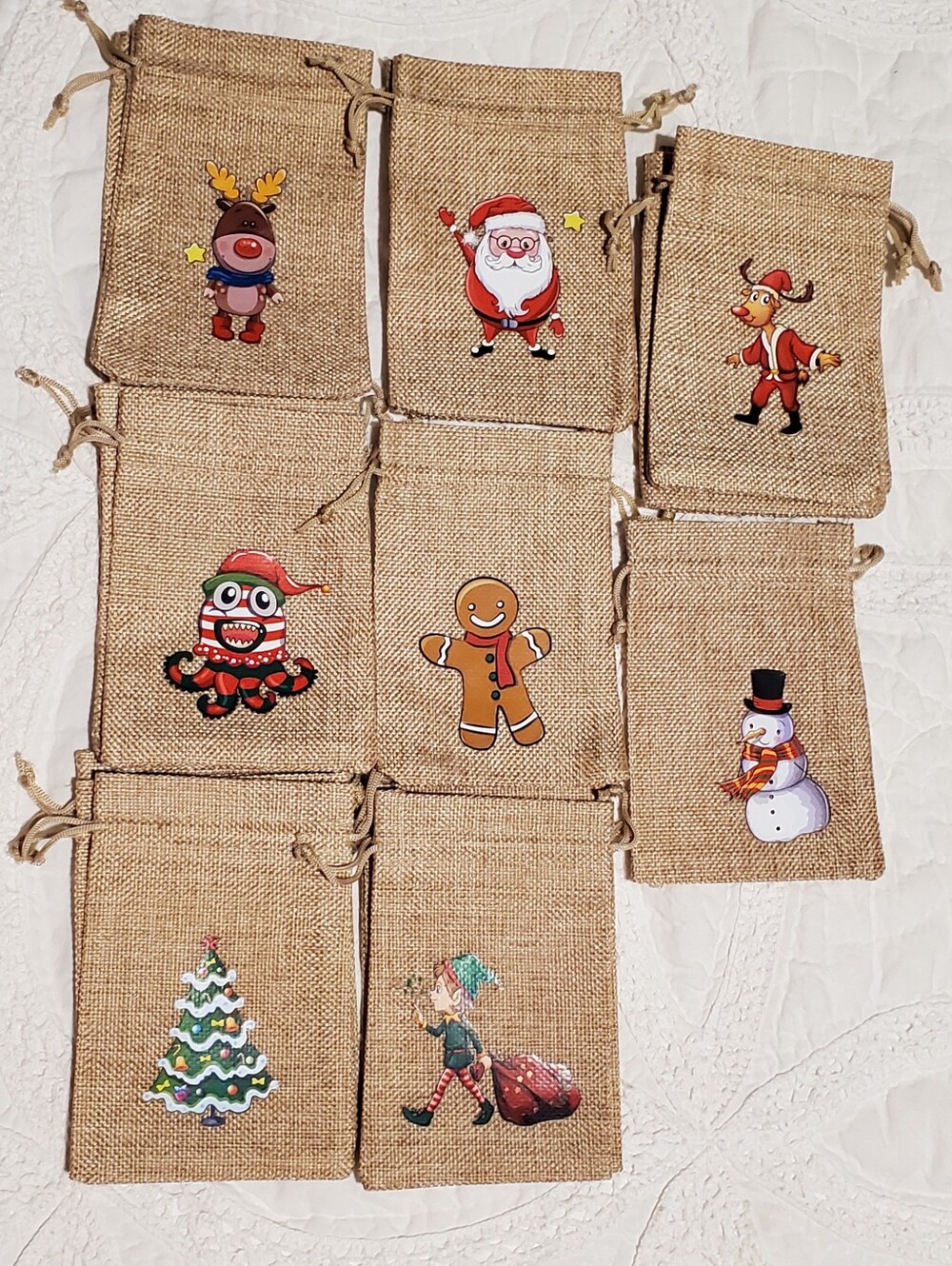 Small Burlop Bags...